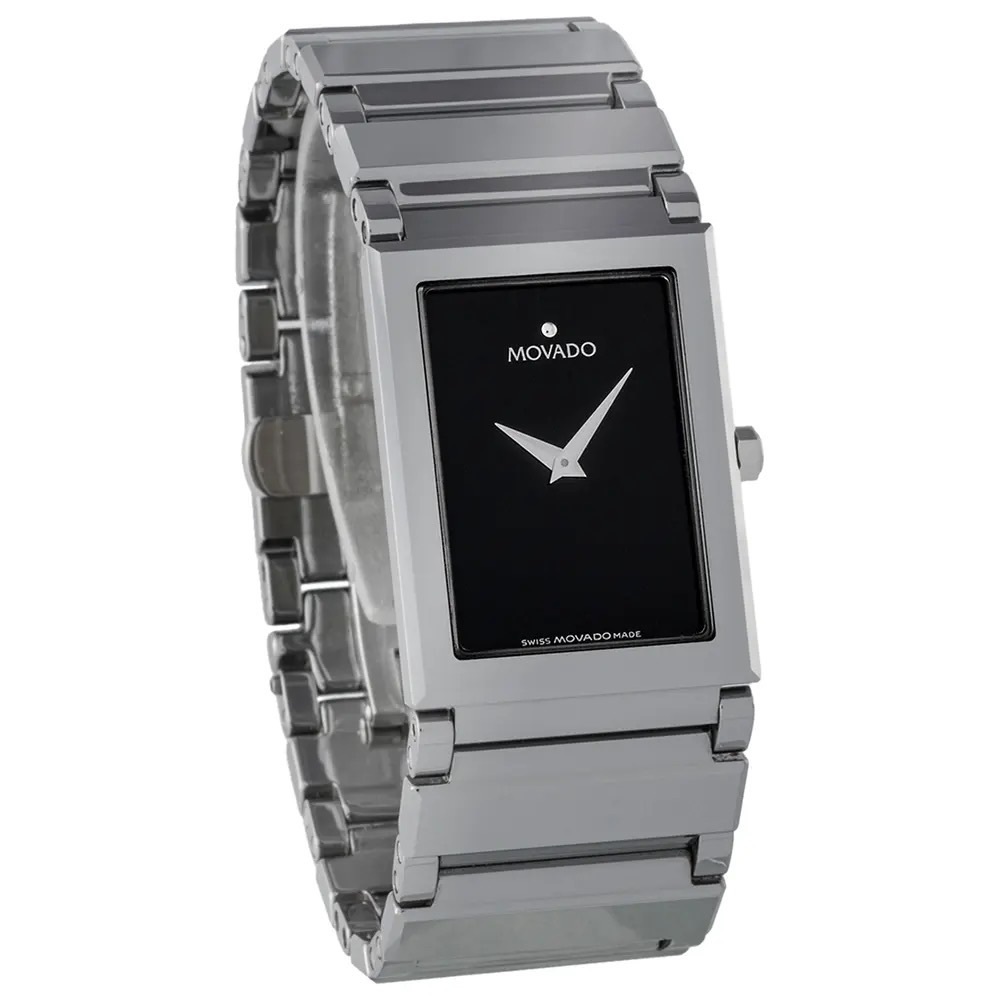 MOVADO Museum
Quartz S-Steel Black... used item in good shape adjusted